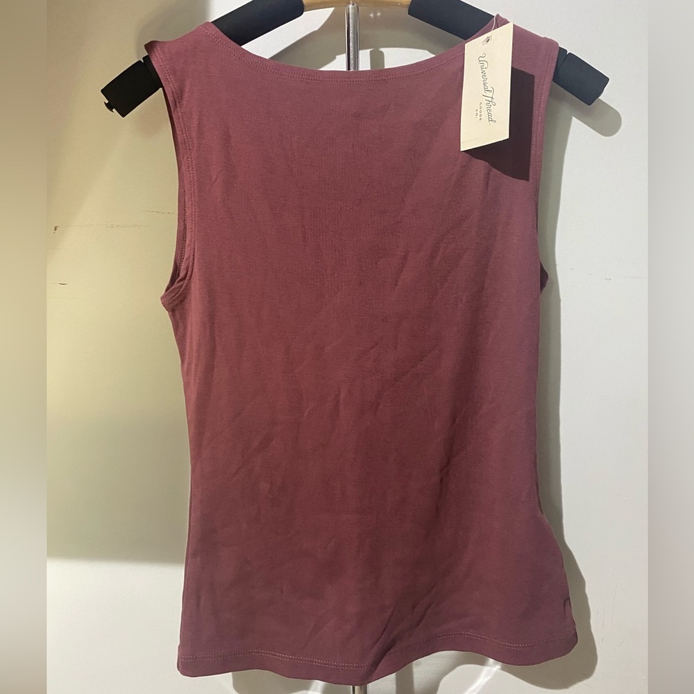 Universal Thread Fitted Sleeveless Tank Top Purple - Picture 2 of 2
